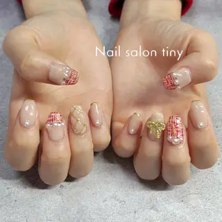 ネイル Nail salon tiny🩵のネイルデザイン
