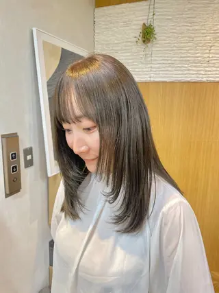 ロング カラー 暖色/透明感カラー /nanami★のヘアスタイル