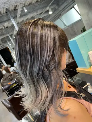 セミロング カラー パーマ ヘアアレンジ メンズ キッズ ネイル マツエク・マツパ アイブロウ 北千住10分 肥高　壮汰のヘアスタイル