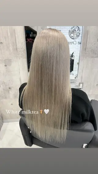 ロング カラー ♡🎀垢抜け透明感 カラーaomi🐇♡のヘアスタイル