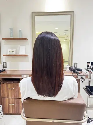 セミロング 岡本 一太のヘアスタイル