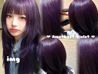 ミディアム カラー 🫧🧸カラーヘアメ 🫧MIO🧸🫧のヘアスタイル