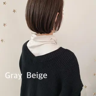 ショート カラー 市川 千夏のヘアスタイル