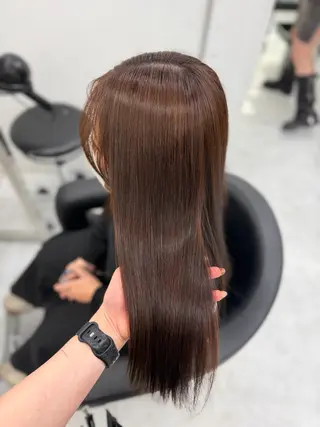 カラー 透ける透明感カラー 🎀anju/渋谷のヘアスタイル