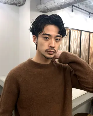 ショート パーマ メンズ 💈メンズ特化💈 テッペイのヘアスタイル