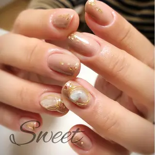 ネイル sweet 仲野陽子のネイルデザイン