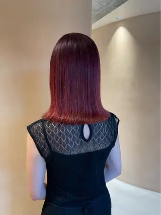 カラー 期間限定モデル募集* 【平尾高宮】黒田樹里のヘアスタイル