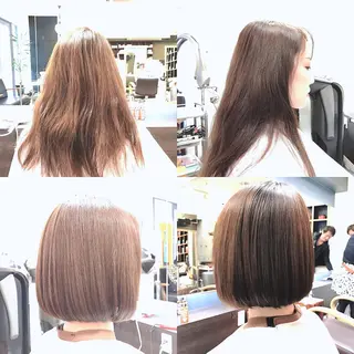 ミディアム 前之園 ひかるのヘアスタイル