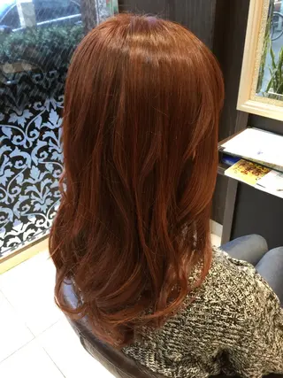 ロング カラー yui .のヘアスタイル