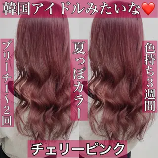 セミロング 韓国ヘア指名率 No. 1小堀京介のヘアスタイル