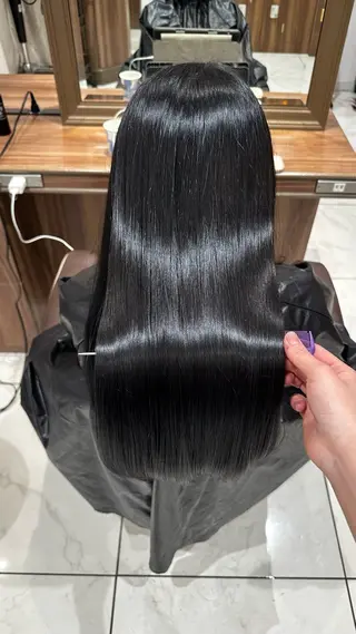 ロング カラー ✨本格的韓国スタイル 特化✨ﾊﾙｶ✨️のヘアスタイル