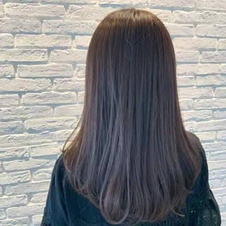 セミロング 松村 総のヘアスタイル
