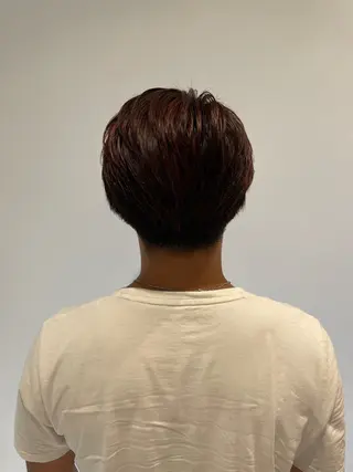 カラー メンズ ✨レイヤー/ 透明感カラー✨冨永剛のヘアスタイル