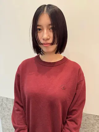ミディアム カラー センスをお届けします 大谷将生infpのヘアスタイル