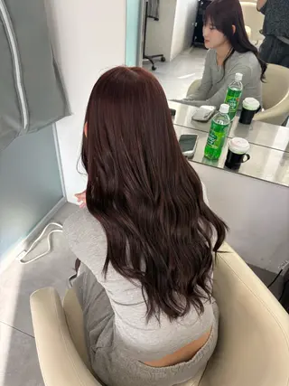 ロング カラー トレンド甘めガーリー Mizuki☁️🫧のヘアスタイル