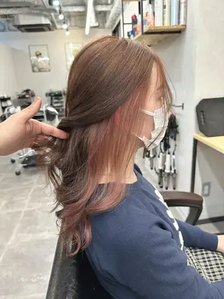 ロング ヘアアレンジ カラー 💎lino _by _ACNE💎 🧸のヘアスタイル