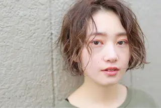 ショート カラー パーマ 坂本 裕介/パーマのヘアスタイル