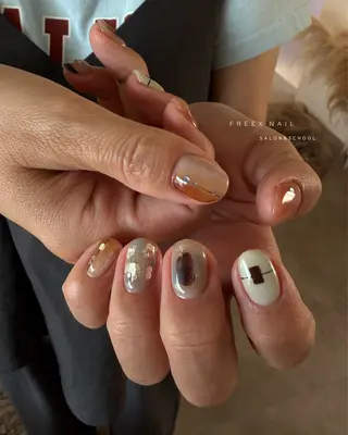 ネイル freex nail /ニュアンス/個性派のネイルデザイン