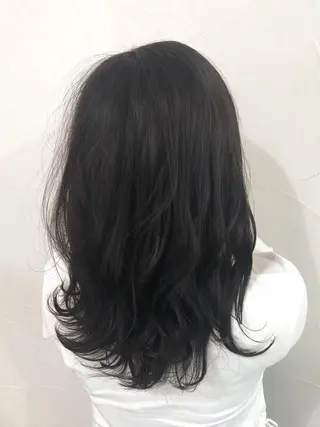 カラー RINA 🩵のヘアスタイル
