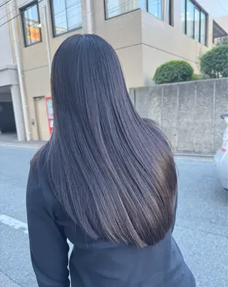 ロング カラー 今泉/kai🐇ボブ 似合わせカットのヘアスタイル