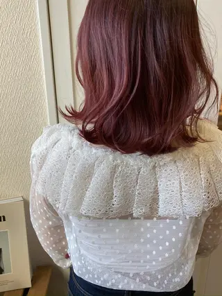 ミディアム カラー 小木曽智美 /ボブ/ショートのヘアスタイル