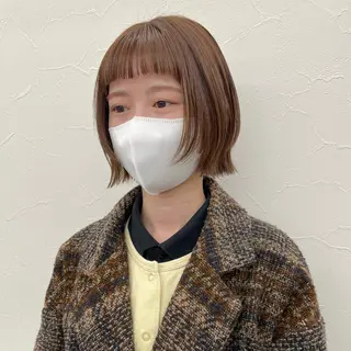 ショート カラー 初めてのショート お任せください✂️のヘアスタイル