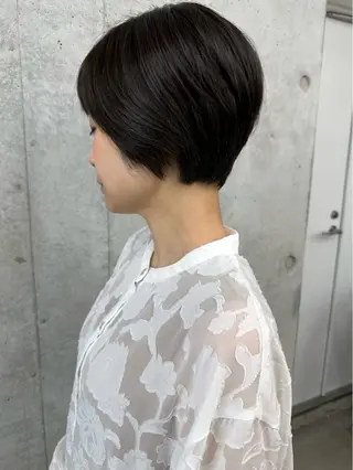 ショート ボブ/ゆるふわ ボブパーマ/とういのヘアスタイル