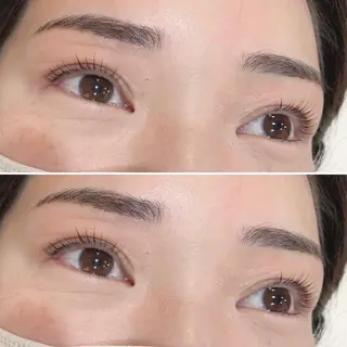 マツエク・マツパ アイブロウ 似合わせ ワンホン 束感まつ毛 西本町のマツエク・マツパデザイン