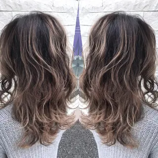 ロング カラー EARTH石巻店 尾形  裕のヘアスタイル