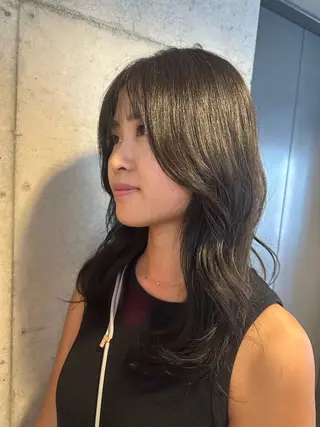 ロング カラー 髪質改善⭐️縮毛矯正 中野⭐️Rinaのヘアスタイル