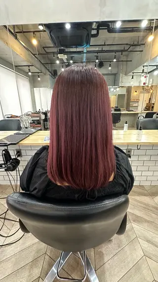 カラー Angelica 内海 遥奈のヘアスタイル