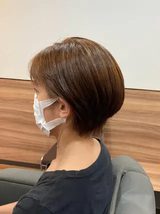 ショート カラー Annon プライベートサロンのヘアスタイル