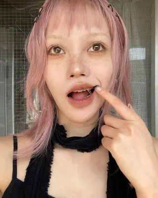 ロング カラー 韓国ワンホンヘア 🎀SHIONEのヘアスタイル