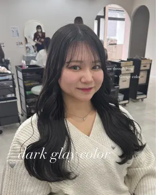 ミディアム 中村 帆花のヘアスタイル