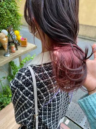 ロング カラー shiori ❤︎ /透明感カラーのヘアスタイル