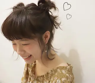 ヘアアレンジ 市川 千夏のヘアスタイル