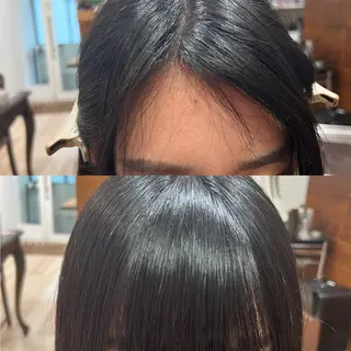 ロング パーマ ヘアアレンジ チャンモリパーマ/韓 国/Minami🦋のヘアスタイル