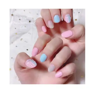 ミディアム ネイル 👑enen style👑のネイルデザイン
