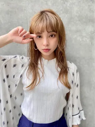 ロング 愛されヘア♪ 大森春奈のヘアスタイル
