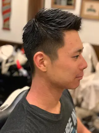 ショート 花山 薫のヘアスタイル