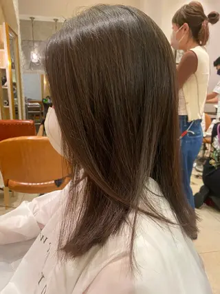ミディアム sakamoto sayaのヘアスタイル