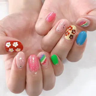 ネイル 東 千夏のネイルデザイン