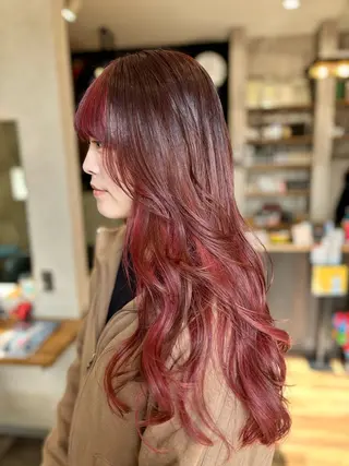 ロング yoshihara yuukiのヘアスタイル
