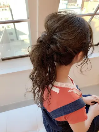 ロング 村阪 由美子のヘアスタイル