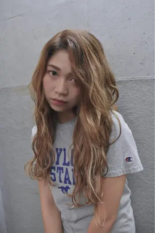 ロング カラー ✨髪質改善縮毛矯正✨ 宇田川修平のヘアスタイル