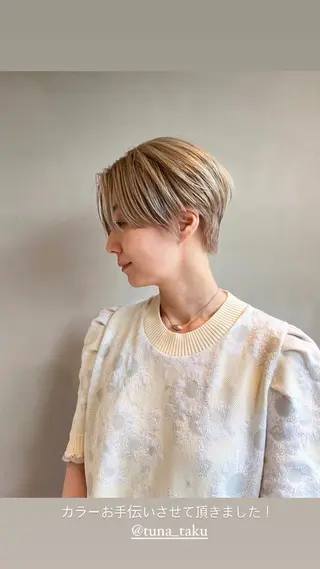 ショート 藤原 直希のヘアスタイル