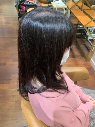 セミロング 山本 龍貴のヘアスタイル