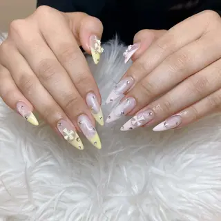 ネイル ゴテゴテネイル JRのネイルデザイン