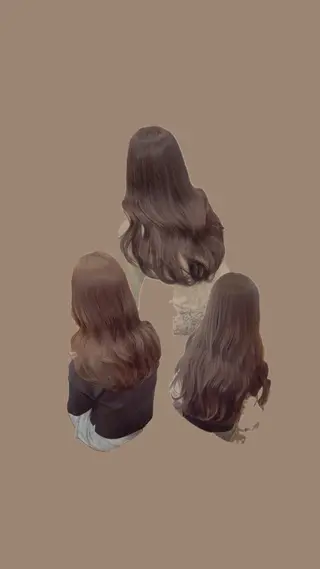 ロング 佐藤 由依/水光カラーのヘアスタイル