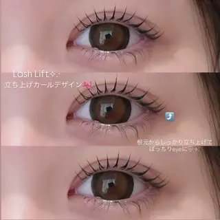 マツエク・マツパ CreBiA🩶 cocoroのマツエク・マツパデザイン